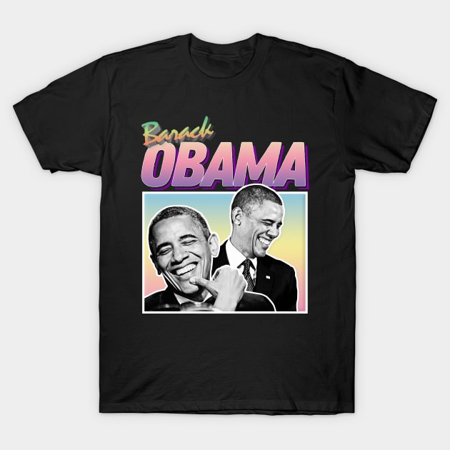 DankFutura President Barack Obama Graphic Design 90s Style Hipster Statement Tee Women s T Shirt